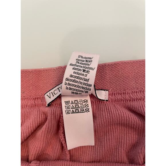 Victoria’s Secret Pink Pajama Shorts Viscose Blend Size M - Picture 4 of 4